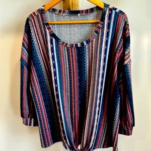 Sale: Cathy Daniel’s top. Soft poly/spandex lightly worn nice with jeans clean